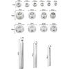 Kuroobaa Bearing Race Seal Driver 17 Pieces