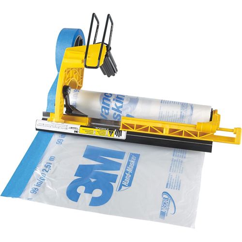 3M Hand-Masker Advanced Masking Film - 1 Roll 1,82 m x 27,4 m - Protects Surfaces from Paint Splatters