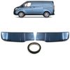ROBUST Barn Door Batman Spoiler Painted Chrome Blue for Ford Transit Custom 2012-2023