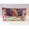 Gift Boxed red Poppy Jumbo Cup and Saucer