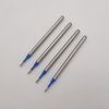 Accod Ballpoint Pen Refill Rollerball Refills 0.5MM Universal Replaceable Refills Gel Ink RollBall Refills- 4 Pack(Blue)