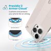 Speck Presidio 2 Grip iPhone 16 Pro Max Case - MagSafe and ClickLock - Bone/Gold
