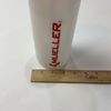 NEW Mueller Water Bottle White Translucent Red Squirt Lid 32 Ounce