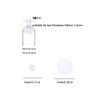 Bloomfall 3MM 20PCS Clear Piercing Disc For Piercing Bump,Pressure Silicone Earrings For Keloids Healing Pads Belly Button Piercing Kit