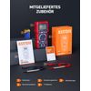AstroAI Digital Multimeter Voltmeter for AC/DC Voltage and Current, Resistance, Diode, Continuity and NCV (DM200M)