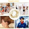 Invisible Hair Nets, 25 Pcs Hair Nets,Elastic Edge Mesh, Hair Nets for Women Bun,for Ballet, Dance, Nurse and so on (golden)