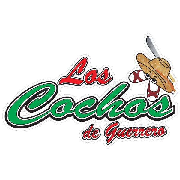 Los Cochos de Guerrero Baseball Team Sticker – Car Decal, Multiple Sizes (5")