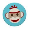 Sock Monkey PopSockets PopGrip: Swappable Grip for Phones & Tablets PopSockets Adhesive PopGrip