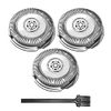 SH70 Replacement Heads for Philips Norelco Series 7000, New Upgraded SH70 Blades for norelco 7000 replacement heads,SH70 Replacement blades, 3-pc Pack