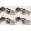 Back Box Repair Clips - Pack of 4 | Damaged Electrical Socket Box Fix