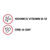 GNC Vitamin B-12 1000mcg, 90 Caplets, Supports Energy Production