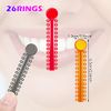 80 Pieces Multi-Color Orthodontic Ligature Ties Orthodontic Elastic 2080 O-Rings Braces Bands