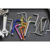 PB Swiss Tools Rainbow color-coded Hex Key Set, sizes 1.5-10mm