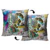 Northwest Transformers Pillow, 18" x 18", Brooklyn Maximal