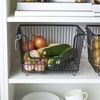 Lakeland Large Multi-Purpose Stackable Wire Storage Basket With Carry Handles