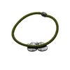 [TAMARUSAN] Tamarusan Marble Hair Elastic Blue Rhinestone Small Gift Heart