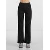 PIECES Holly High Waisted Wide Jeans, black denim
