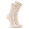 FoxRiver Standard Classic Wool Medium-Weight Sport Crew Socks, Natural