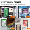 Durable Duraframe Self-Adhesive Magnetic Frame Black - Letter Size 8.5" x 11"...