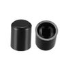 sourcing map 20pcs Tactile Push Button Switch Caps 3.1mm Hole Dia for 6x6mm Micro Tactile Switch Black