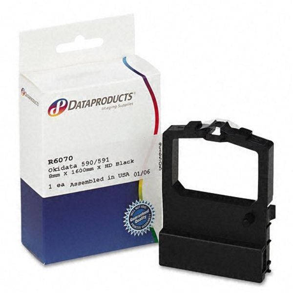 Dataproducts : R6070 Printer Ribbon, Nylon, Black -:- Sold as 2 Packs of - 1 - / - Total of 2 Each