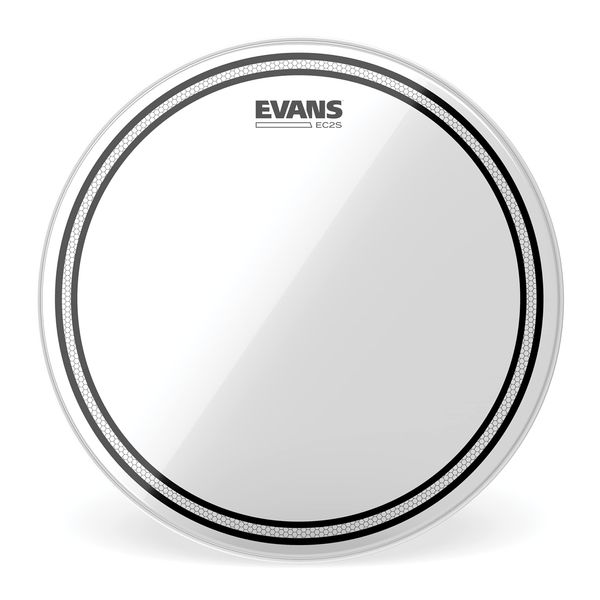 Evans Drum Heads - EC2S Clear Tom Drumhead, 12 Inch