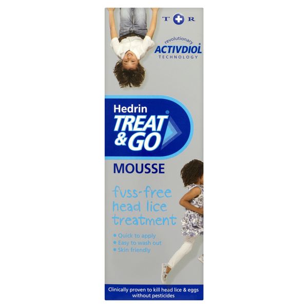 Hedrin Treat and Go Foaming Mousse, 100ml