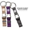 Go Travel Carry Clip Strap - Secure & Convenient Bag Karabiner Clip (Ref 464) assorted