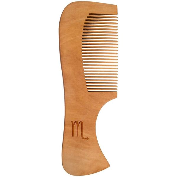 'Scorpio Sign' Wooden Comb (HA00054277)