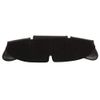 MOTORCYCLE 3 COMPARTMENT PVC TRAVEL WINDSHIELD BAG BLK PLAIN