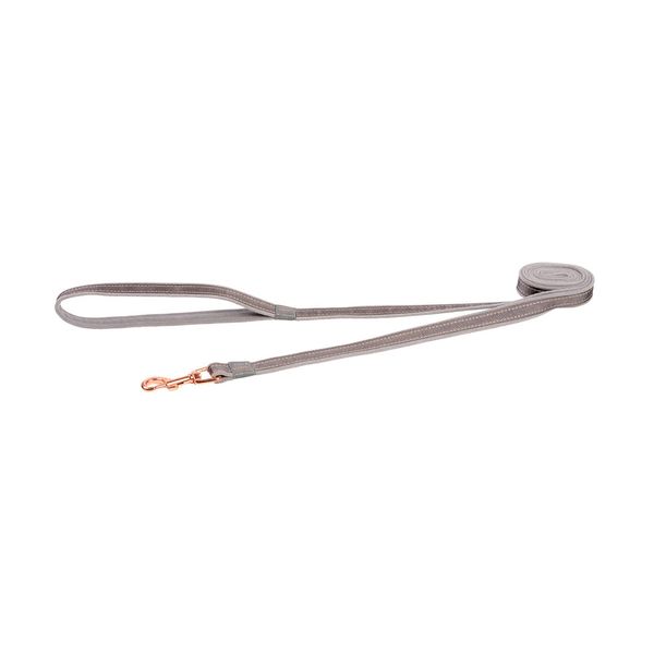 Rogz 1.8m Urban Classic Dove Grey Dog Lead - Medium