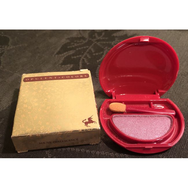 Opulent Colors Day-Long Creamy Powder Eyeshadow Compact Mauve Opalescence .10 oz