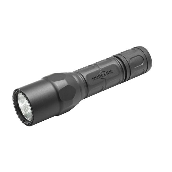 SureFire G2X Pro Dual-Output LED Flashlight with click switch, Black