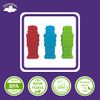 Oojamabobs - Chewy Robot Pencil Toppers 3 Pack - Sensory Chews - Autism ADHD