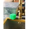 Bright Box Kitchen Cube Scrubber Sponge Scratch Free Odor Free Long Lasting, 1ct Green