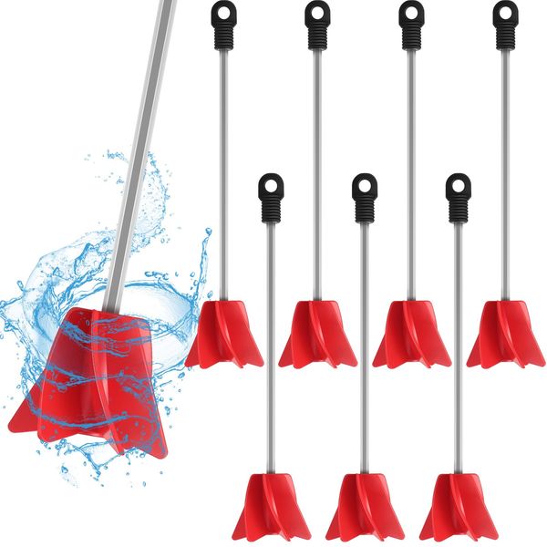 Loosh 3 Pcs 11 Inch Paint Stirrer for Drill, Drill Mixer Attachment, Epoxy Mixer, Paint Mixer for Drill, Helix Drill Paint Mixer for Most Drills, Resin Mixer, Mixing Concrete Resin Paint