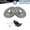 Front Metallic Brake Pad & 2 Performance Rotor Kit for 02-04 Ford Focus SVT
