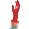 Fujisho F20823 Kitchen Long Rubber Gloves, Kitchen Gloves, Drip Stoppy, Drip Stopy, M, Red, 1 Pair