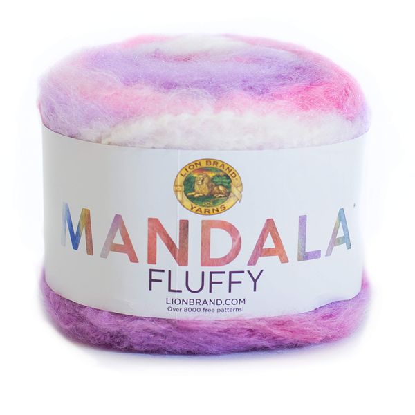 Lion Brand For Joann.com Yarn Mandala Fluffy HAWKF, Pixy Hawkfish