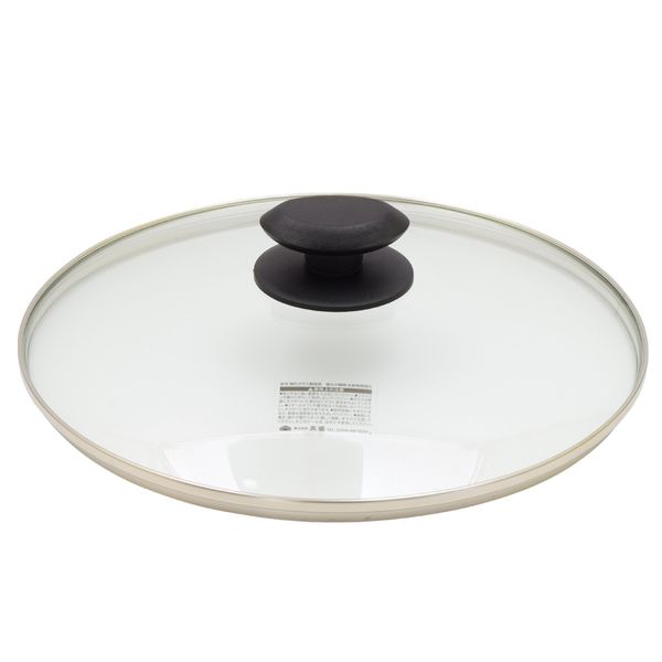 Takagi Tempered Glass Lid, 10.2 inches (26 cm), Glass Lid, Durable, Scratch-Resistant, Made of Physical Tempered Glass, Transparent and Visible Contents, Pots, Pans, Lids, Lids, Cooking