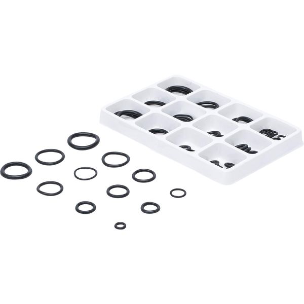 Kraftmann 8131 Assorted O-Ring, Black, 5-20 mm, Set of 50 Pieces