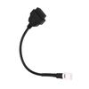 Akozon OBD2 Cable Connector, 4 Pin to OBD2 Fault Code Reader Motorcycle Scanner Diagnostic Cable Fit for Yamaha