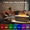 Essential Oil Diffuser for Home 200ML, Himalayan Salt Lamp Diffuser Aromatherapy Diffuser with Ultrasonic Humidifier 7 LED Colors 2 Timing Modes Auto Off Diffuser for Spa,Yoga,Office