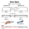 Pstyle. PST-043 Handle Pull Door Knob Drawer Hardware with Screws (Black, 96mm-8 Pack)