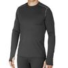Hot Chillys Men's Micro-Elite Chamois Crewneck(Black, Medium)
