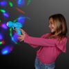 FlashingBlinkyLights Space Gun Cool Light Up Toy with LED Projecting Spinning Lights
