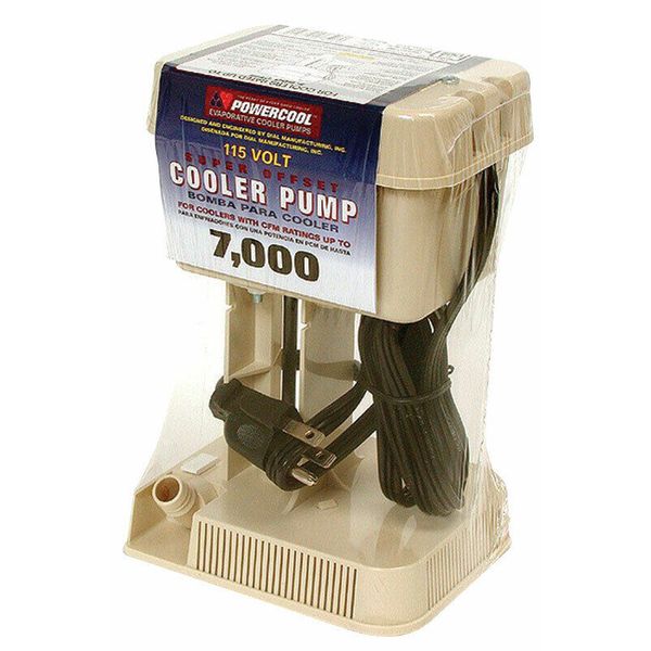 Dial 7000 CFM Tan Plastic Evaporative Cooler Pump 1075