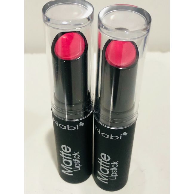 NABI Matte Lipstick MLS22 PETITE PINK   2 PACK