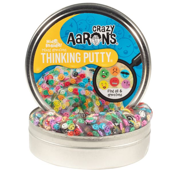 Crazy Aaron's Hide Inside!® Mixed Emotions Thinking Putty®