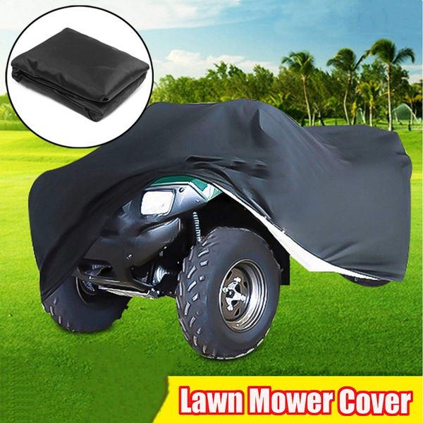 Mayhour Lawn Mower Cover, Waterproof Universal Fit Riding Tractor Cover UV Resistant Garden Lawn Mower Cover For Ride-On Garden Engine All Season/Weather Protection (S:67×24×46in/170×61×117cm )